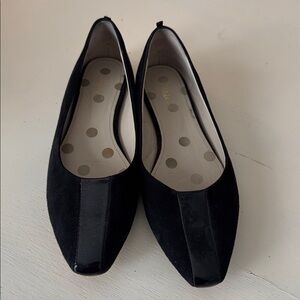 Boden Sued Pointed Ballet Flats